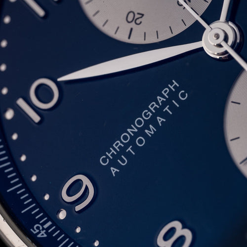 Montre IWC Portugieser - Montre 3417 chronographe automatique 58 Facettes TOT-11972