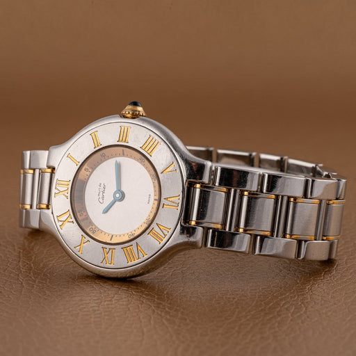 Montre Cartier - Montre Must 21, référence 1340 58 Facettes TOT-11989