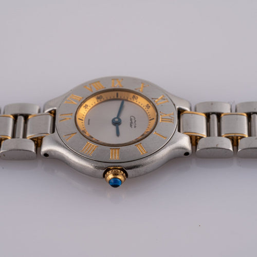 Montre Cartier - Montre Must 21, référence 1340 58 Facettes TOT-11989