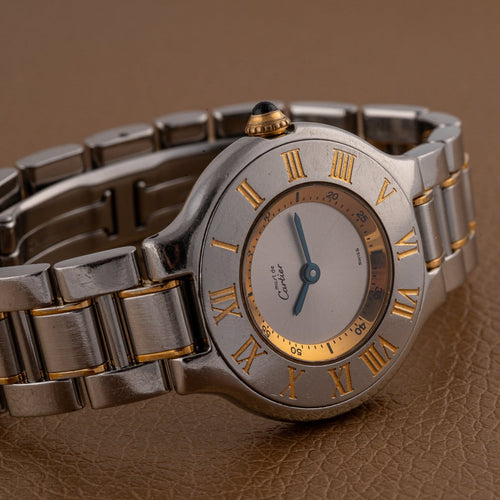 Montre Cartier - Montre Must 21, référence 1340 58 Facettes TOT-11989