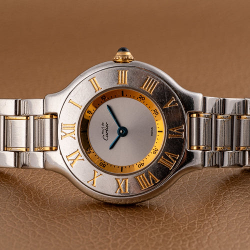Montre Cartier - Montre Must 21, référence 1340 58 Facettes TOT-11989