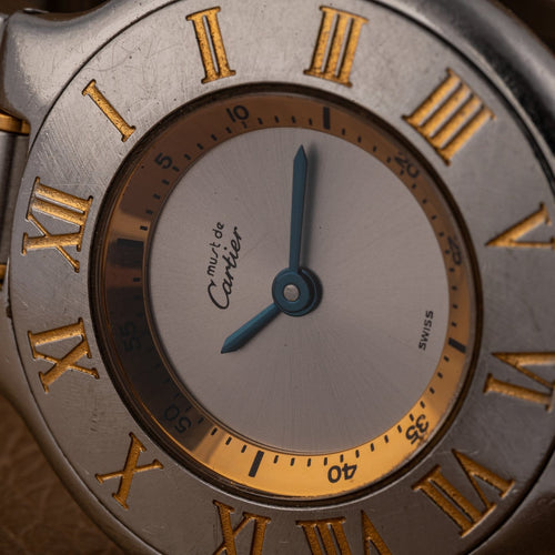 Montre Cartier - Montre Must 21, référence 1340 58 Facettes TOT-11989