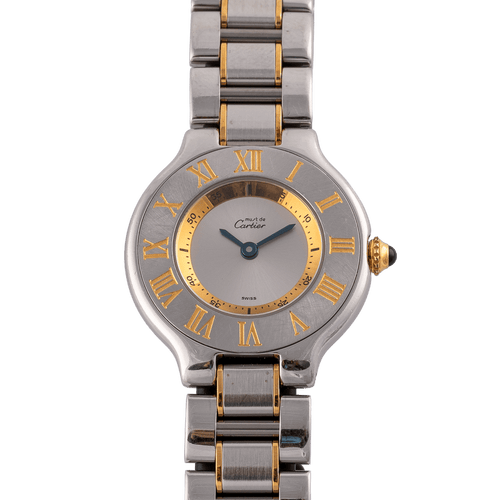 Montre Cartier - Montre Must 21, référence 1340 58 Facettes TOT-11990