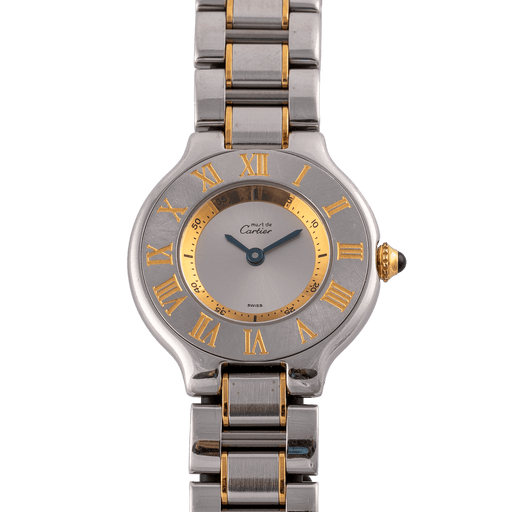 Montre Cartier - Montre Must 21, référence 1340 58 Facettes TOT-11990