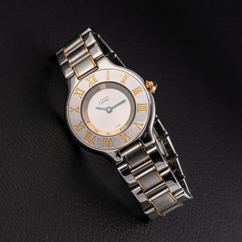 Montre Cartier - Montre Must 21, référence 1340 58 Facettes TOT-11990