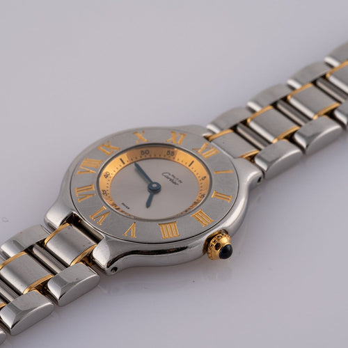 Montre Cartier - Montre Must 21, référence 1340 58 Facettes TOT-11990