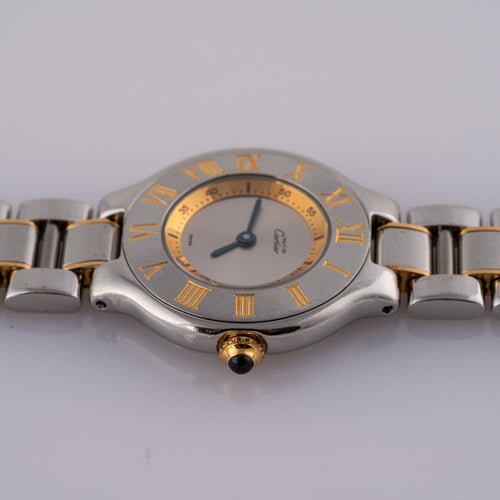 Montre Cartier - Montre Must 21, référence 1340 58 Facettes TOT-11990