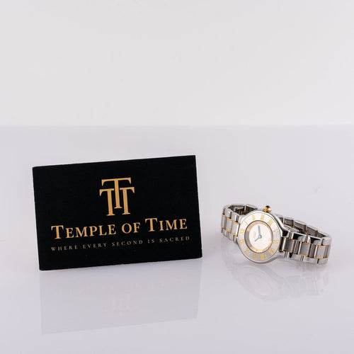 Montre Cartier - Montre Must 21, référence 1340 58 Facettes TOT-11990