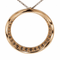 Collier Collier - Pendentif circulaire en or rose 18 carats, 22 diamants bruns, 0,45 ct 58 Facettes CL354