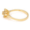 Bague 53 Bague en or jaune 18k à motif floral de diamants taille brillant 58 Facettes 458FF4A762D24B77B0A6118F3C60F3AD