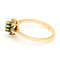 Bague 50 Bague en or jaune 18k, émeraude et diamants (1950-1970) 58 Facettes A7FEA82ACD4E47B3843EF8867B7D8416