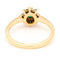 Bague 50 Bague en or jaune 18k, émeraude et diamants (1950-1970) 58 Facettes A7FEA82ACD4E47B3843EF8867B7D8416