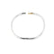 Bracelet Bracelet rigide ovale en or blanc 18 kt 58 Facettes 37590