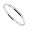 Bracelet Bracelet rigide ovale en or blanc 18 kt 58 Facettes 37590