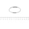Bracelet Bracelet rigide ovale en or blanc 18 kt 58 Facettes 37590
