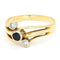 Bague 59.5 Bague trilogie en or 14k, saphir et diamants 58 Facettes B0AD026AF8B34AD99746EFEBCE1ACF0E
