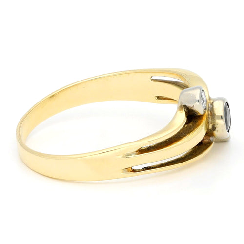 Bague 59.5 Bague trilogie en or 14k, saphir et diamants 58 Facettes B0AD026AF8B34AD99746EFEBCE1ACF0E