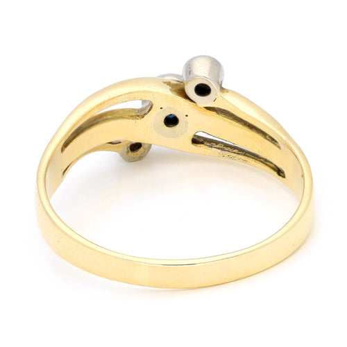 Bague 59.5 Bague trilogie en or 14k, saphir et diamants 58 Facettes B0AD026AF8B34AD99746EFEBCE1ACF0E