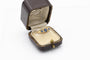 Bague 55.5 Bague de style édouardien en or jaune 18 carats, saphirs et diamants 58 Facettes 13656