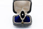 Bague 53.5 Bague Art déco en or jaune et platine, onyx, diamants et perles 58 Facettes 13671