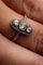 Bague 52 Bague Art déco des années 20 en or jaune 14 carats, platine et diamants 58 Facettes A-004