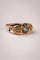 Bague 55 Bague des années 50 en or rose 18 carats et diamant de 0,25 ct 58 Facettes A-030