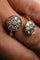 Bague 48 Bague toi et moi en or gris 18 carats, pavée de diamants 58 Facettes A-036