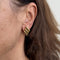 Boucles d'oreilles Maglia Panthere - Boucles d’oreilles clous en or jaune 18 ct 58 Facettes 38668