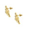 Boucles d'oreilles Maglia Panthere - Boucles d’oreilles clous en or jaune 18 ct 58 Facettes 38668