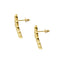 Boucles d'oreilles Maglia Panthere - Boucles d’oreilles clous en or jaune 18 ct 58 Facettes 38668