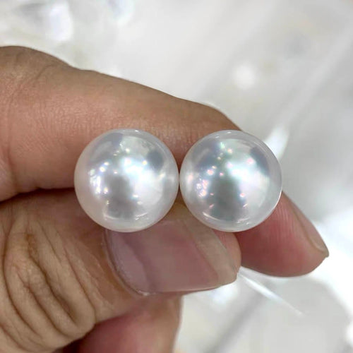 Boucles d'oreilles Underwater - Boucles d’oreilles en or 18k et perles des mers du Sud 58 Facettes GER1061YG_20261013