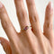 Bague 54 Love More - Bague en or 18k avec saphir rose taille rose, 0,56 ct 58 Facettes GBR1206YK56_20261013