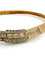 Collier Collier rigide en or 18k avec diamants 58 Facettes 605/26 E
