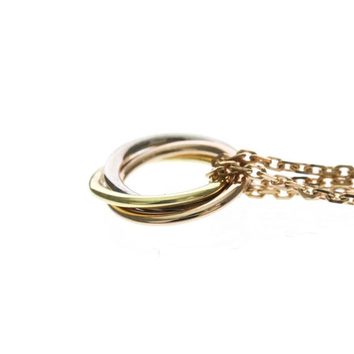 Collier Cartier - Collier ras-du-cou Trinity en or tricolore 18k 58 Facettes hh3uwhp45l