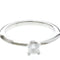 Bague Tiffany & Co. - Bague solitaire Lucida en platine avec diamant carré E/VVS2 58 Facettes zggp8x5z8j