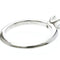 Bague Tiffany & Co. - Bague solitaire Lucida en platine avec diamant carré E/VVS2 58 Facettes zggp8x5z8j