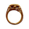 Bague 53 Chevalière « Plus qu’hier, moins que demain » en or jaune 750 58 Facettes 330100966
