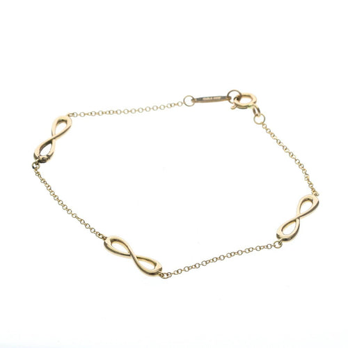 Bracelet Tiffany & Co. - Bracelet Endless Infinity en or jaune 18k 58 Facettes x9belaif4h