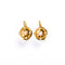 Boucles d'oreilles Boucles d’oreilles anciennes en or jaune 18k et perles 58 Facettes LMB-407
