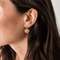 Boucles d'oreilles Boucles d’oreilles anciennes en or jaune 18k et perles 58 Facettes LMB-407