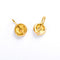 Boucles d'oreilles Boucles d’oreilles anciennes en or jaune 18k et perles 58 Facettes LMB-407