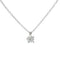 Pendentif Tiffany & Co. - Pendentif solitaire en platine avec diamant taille émeraude 58 Facettes vwqno1et7h