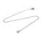 Pendentif Tiffany & Co. - Pendentif solitaire en platine avec diamant taille émeraude 58 Facettes vwqno1et7h