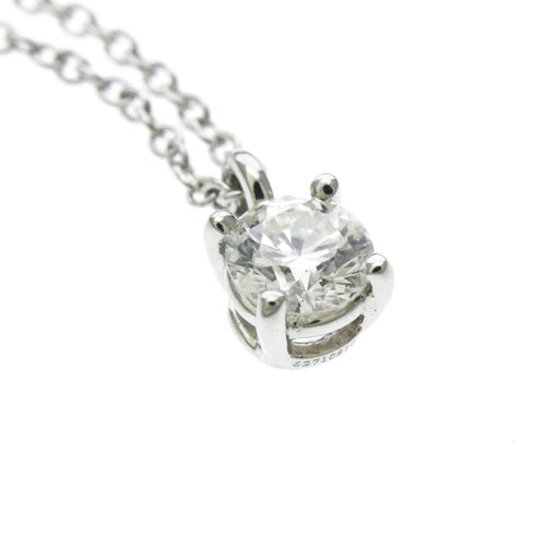 Pendentif Tiffany & Co. - Pendentif solitaire en platine avec diamant taille émeraude 58 Facettes vwqno1et7h