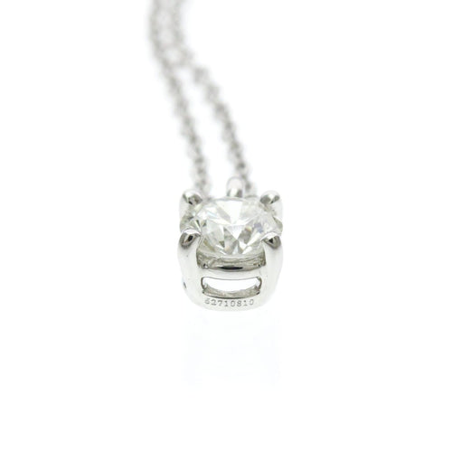 Pendentif Tiffany & Co. - Pendentif solitaire en platine avec diamant taille émeraude 58 Facettes vwqno1et7h