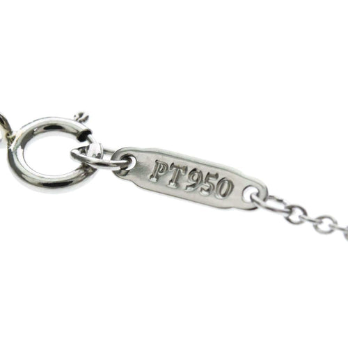 Pendentif Tiffany & Co. - Pendentif solitaire en platine avec diamant taille émeraude 58 Facettes vwqno1et7h