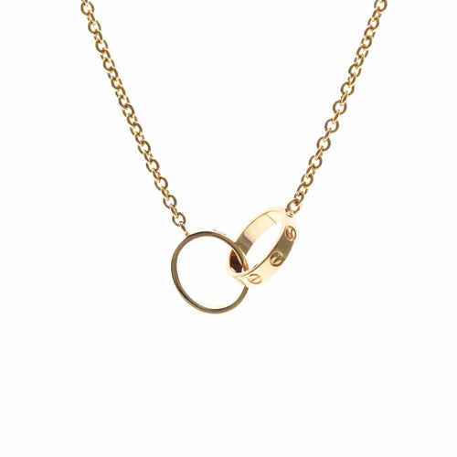 Collier Cartier - Collier Baby Love en or rose 18k 58 Facettes t3d1d4ozib
