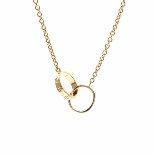 Collier Cartier - Collier Baby Love en or rose 18k 58 Facettes t3d1d4ozib