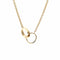 Collier Cartier - Collier Baby Love en or rose 18k 58 Facettes t3d1d4ozib