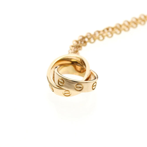 Collier Cartier - Collier Baby Love en or rose 18k 58 Facettes t3d1d4ozib